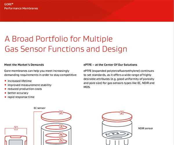 Produktinformationen zu GORE® Protective Vents und GORE® Performance Membranes