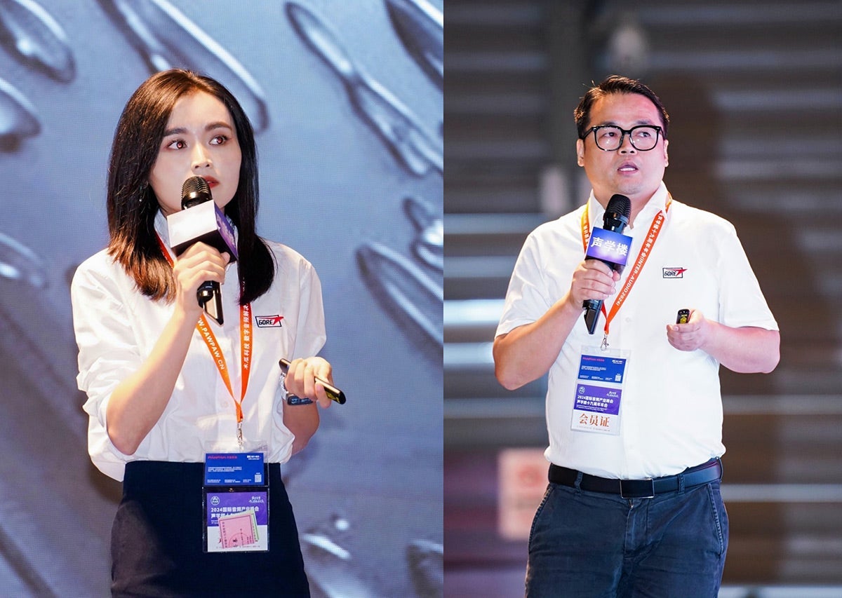 Gore's Product Manager Sophia Zhang and Application Engineer Kelvin Wei delivered keynote speeches at the summit
