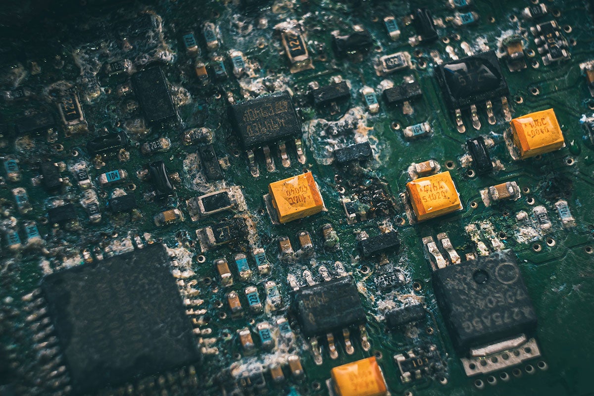 Corroded PCB