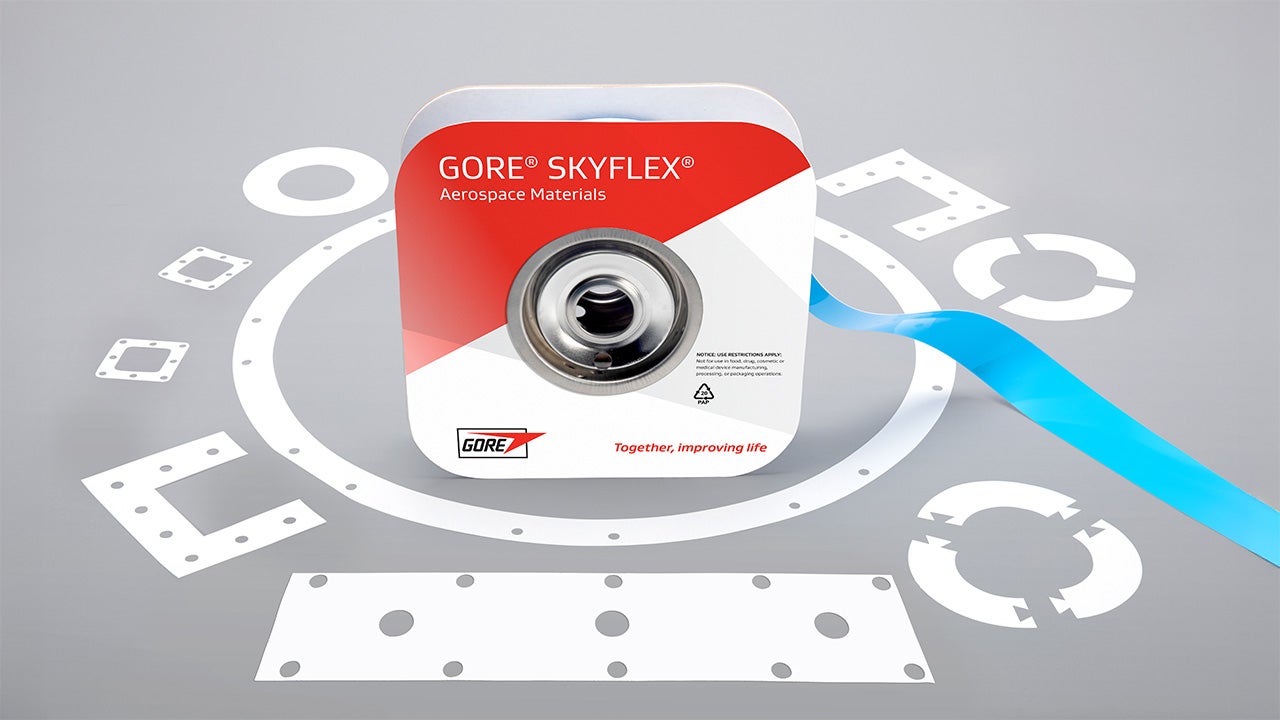 新規用途に対応するGORE® SKYFLEX® テープ・ガスケットの製品ラインナップ