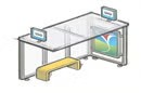 電光掲示板のイラスト