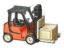 フォークリフトのイラスト