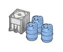 工業用洗浄剤のイラスト