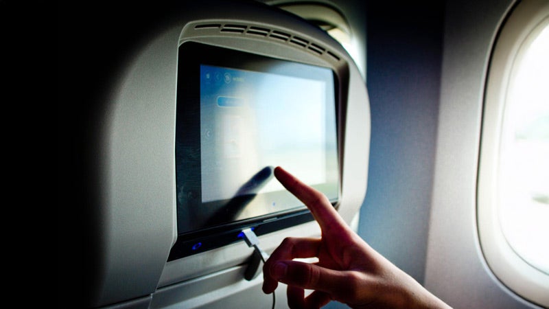 客室座席の機内エンターテインメント(IFE)システム