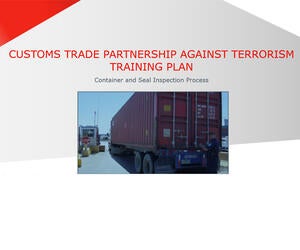 CTPAT Process for 8 Point Container Inspection | 日本ゴア
