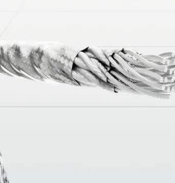Ultraclean Static Round Cables Close Up