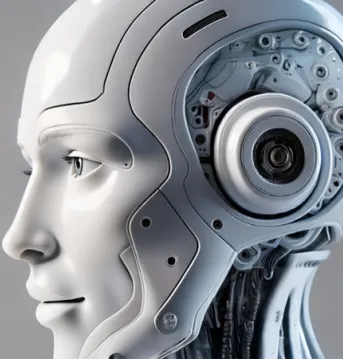 Cognitive robot head.