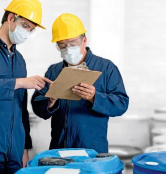 Workers in the Industrial and Chemical industry