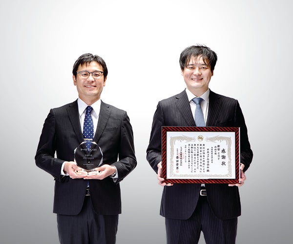 ゴアプロダクト・スペシャリスト、西村晋一と松浦 豊洋は、トヨタ自動車株式会社より　「プロジェクト表彰　技術の部」を受賞